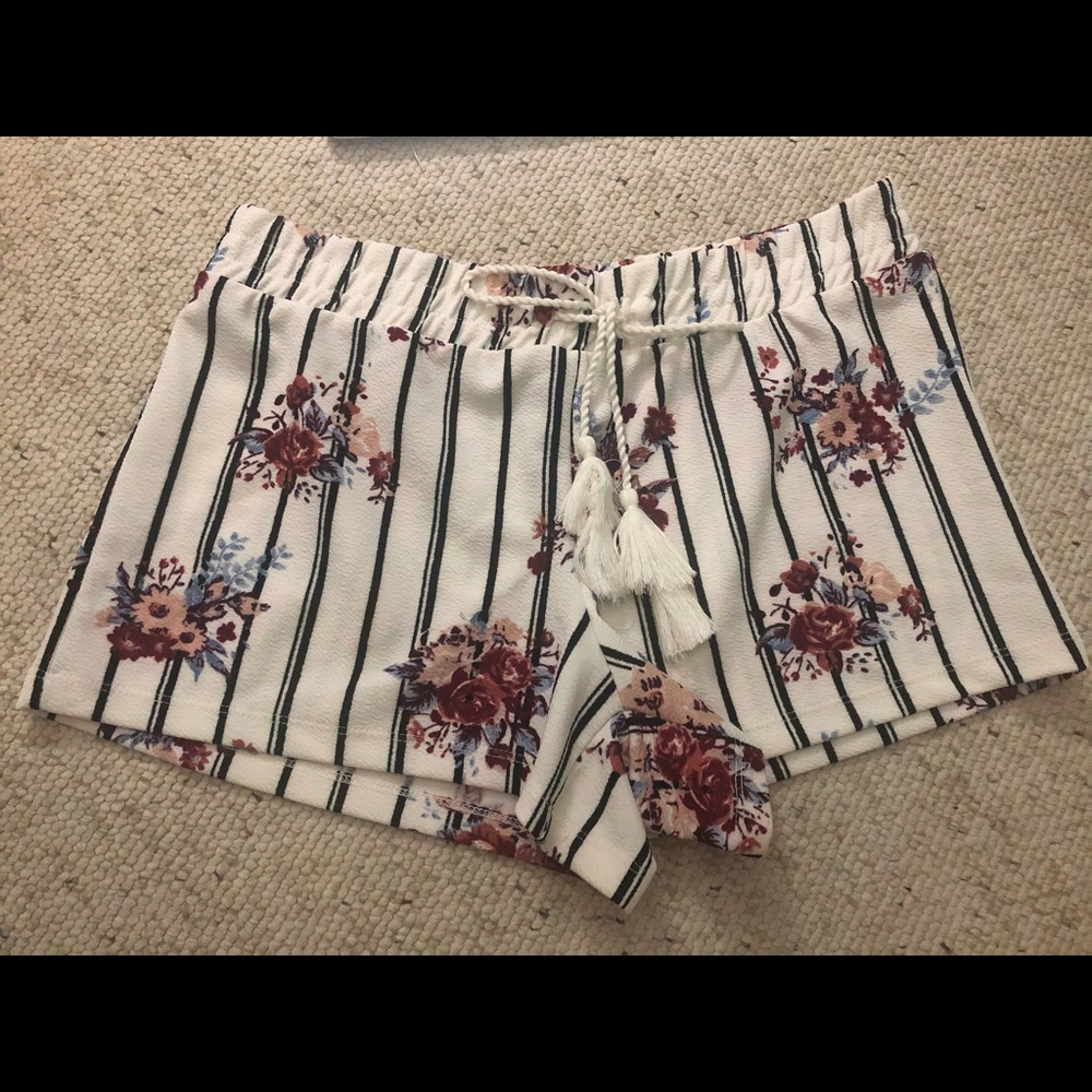 White Shorts